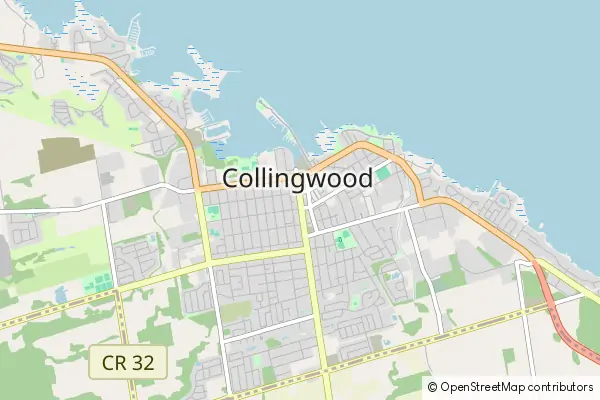 Mapa Collingwood