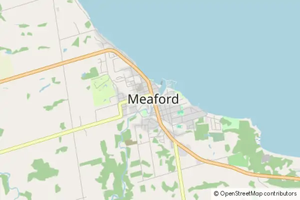 Mapa Meaford