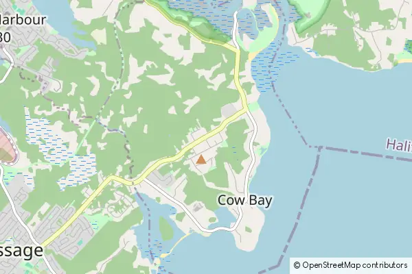 Mapa Cow Bay