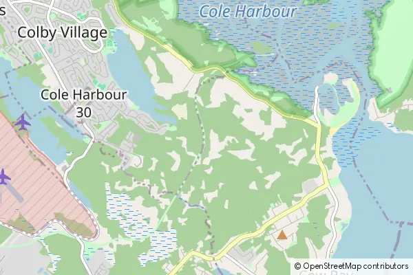 Mapa Cole Harbour