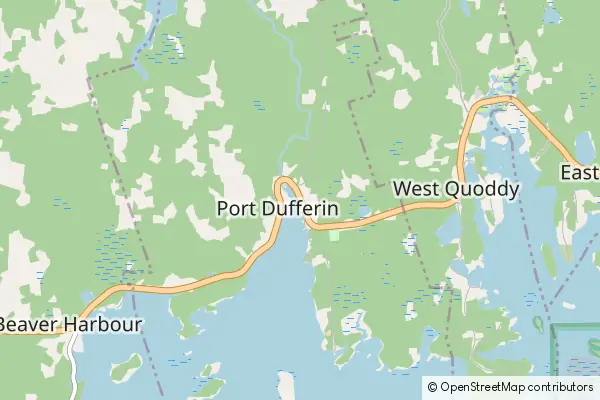 Mapa Port Dufferin