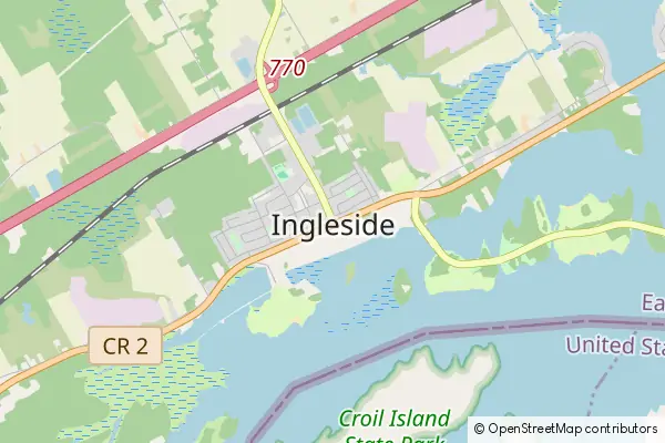 Mapa Ingleside