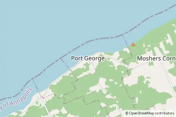 Mapa Port George