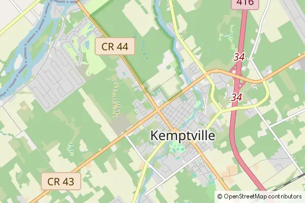 Mapa North Grenville