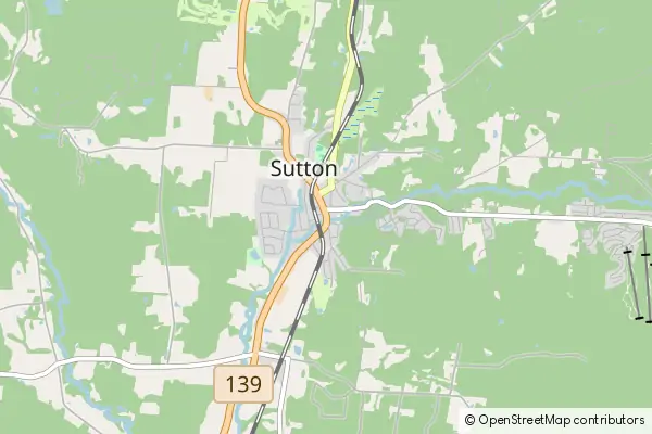 Mapa Sutton