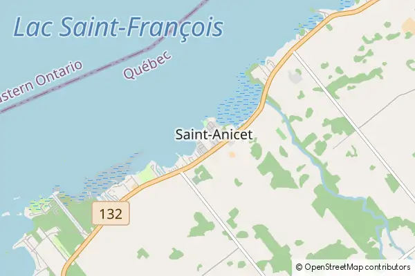 Mapa Saint-Anicet