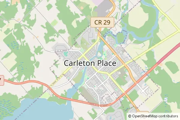 Mapa Carleton Place