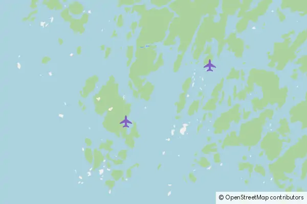 Mapa Township of The Archipelago