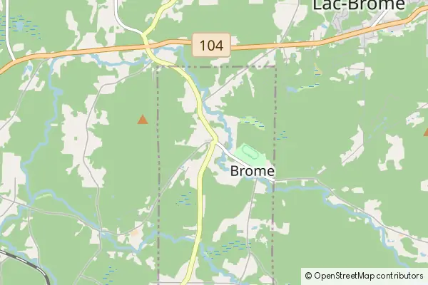 Mapa Brome