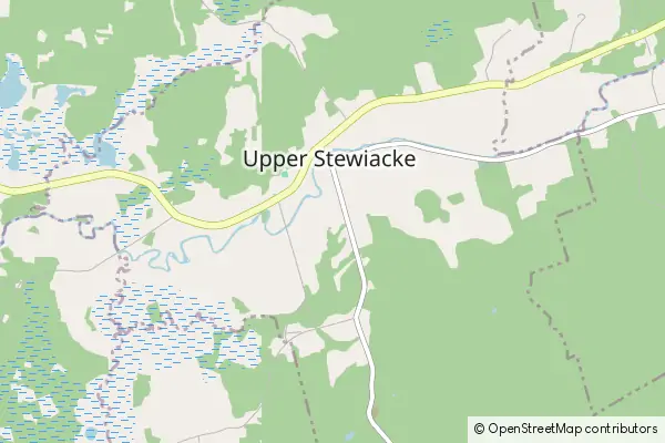 Mapa Upper Stewiacke