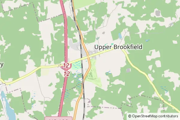 Mapa Brookfield