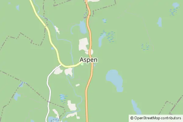 Mapa Aspen