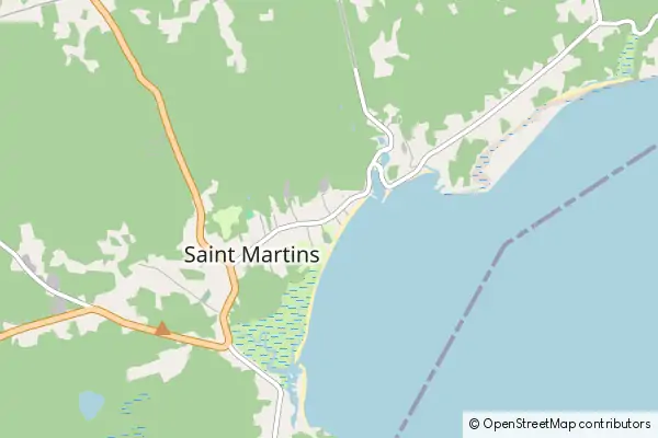 Mapa St. Martins