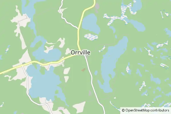 Mapa Orrville