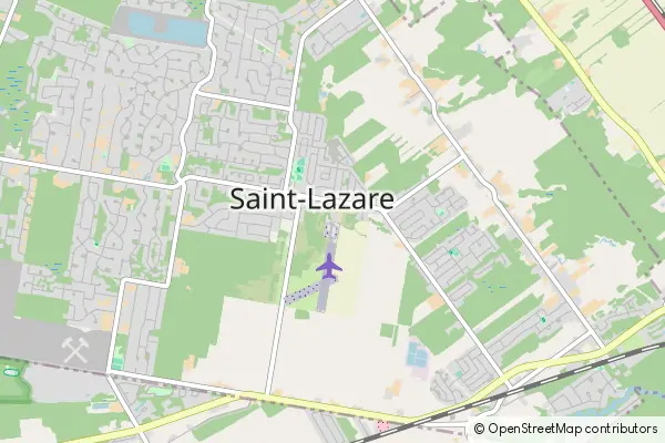 Mapa Saint-Lazare