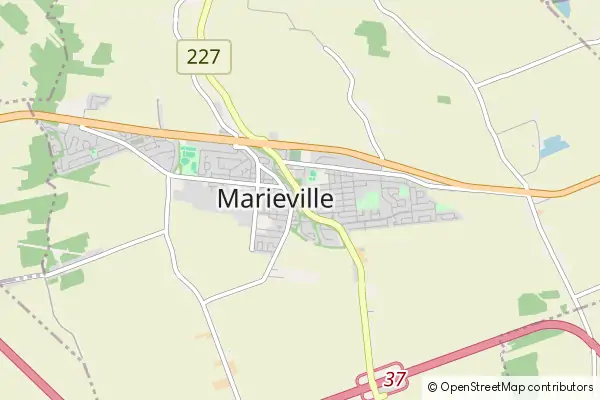 Mapa Marieville