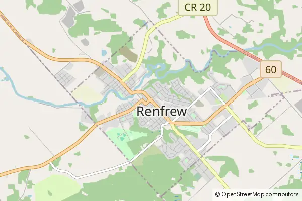 Mapa Renfrew