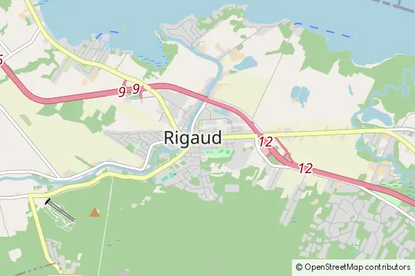 Mapa Rigaud