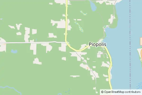 Mapa Piopolis