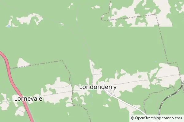 Mapa Londonderry