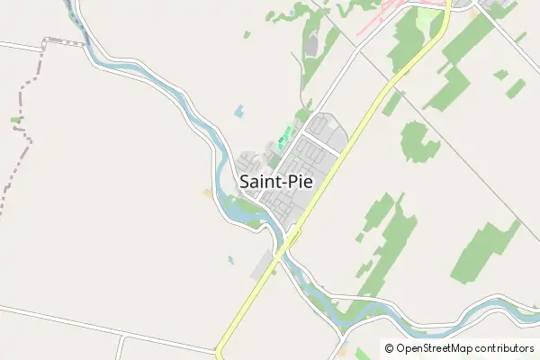 Mapa Saint-Pie