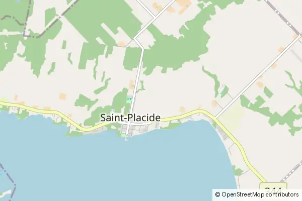 Mapa Saint-Placide