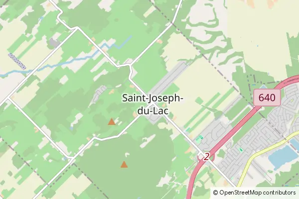 Mapa Saint-Joseph-du-Lac