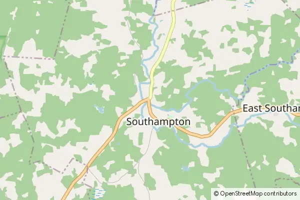 Mapa Southampton