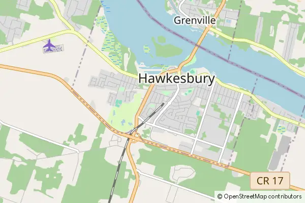 Mapa Hawkesbury