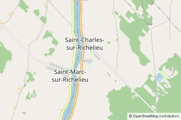 Mapa Saint-Charles-sur-Richelieu