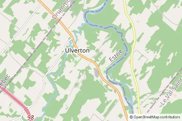 Mapa Ulverton