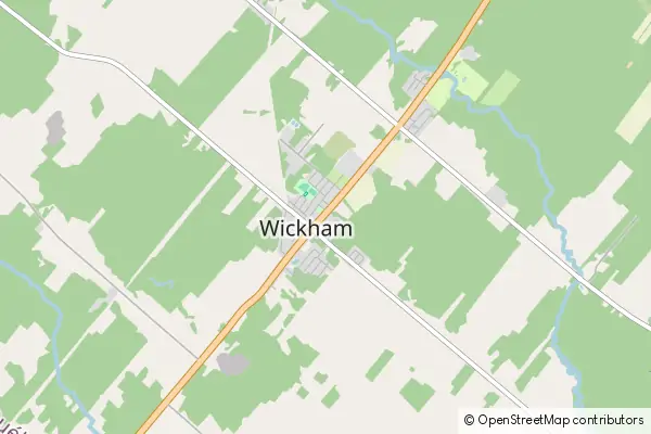 Mapa Wickham