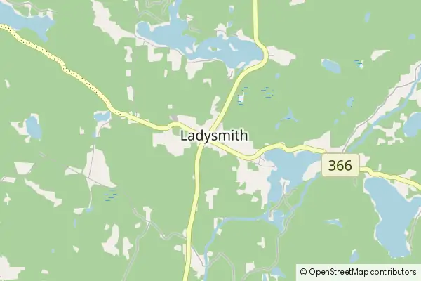 Mapa Ladysmith