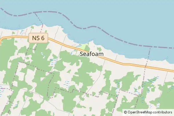 Mapa Seafoam