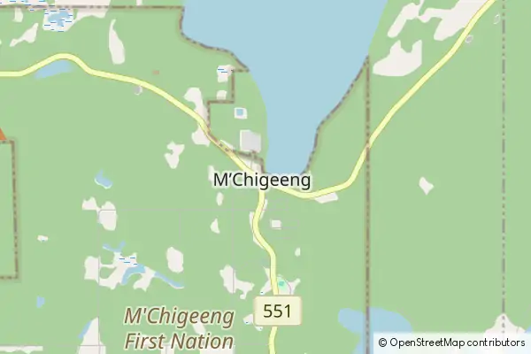 Mapa M'Chigeeng