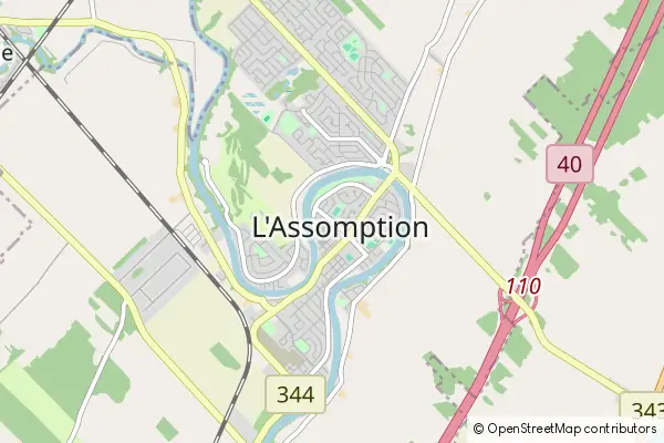 Mapa L'Assomption