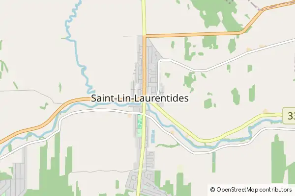 Mapa Saint-Lin–Laurentides