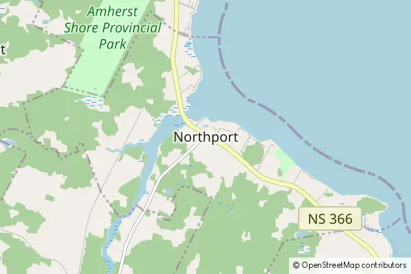 Mapa Northport