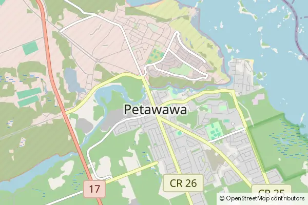 Mapa Petawawa