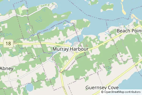 Mapa Murray Harbour