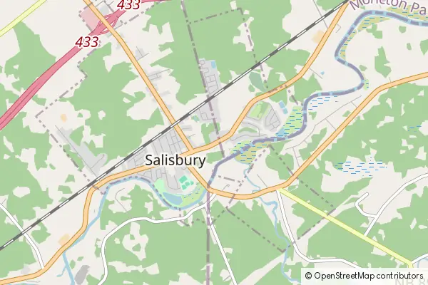 Mapa Salisbury