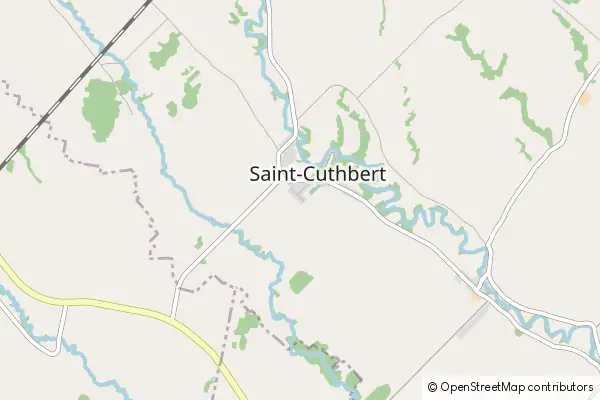 Mapa Saint-Cuthbert