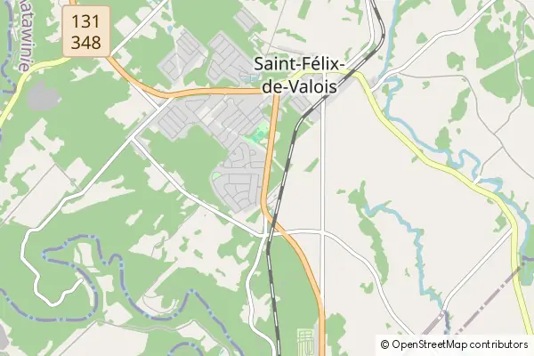 Mapa Saint-Félix-de-Valois