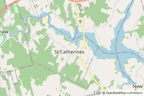 Mapa St. Catherines