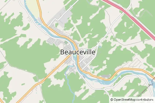 Mapa Beauceville