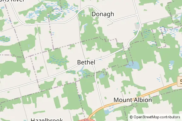 Mapa Bethel