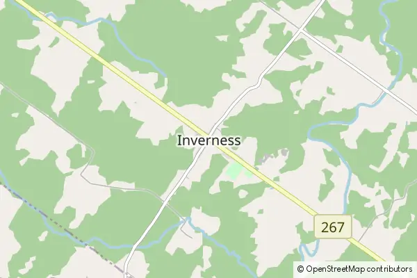 Mapa Inverness