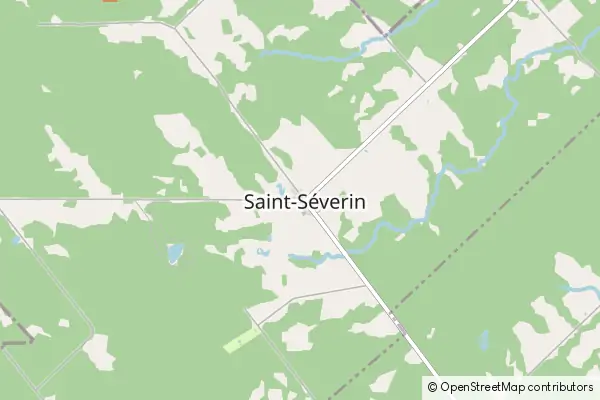 Mapa Saint-Severin