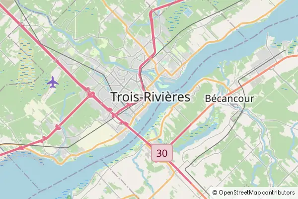 Mapa Trois-Rivières