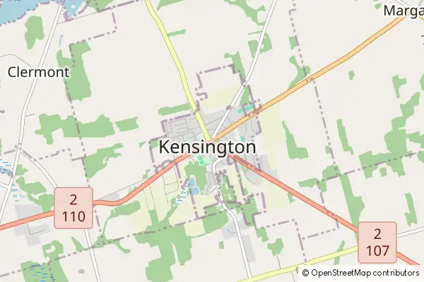 Mapa Kensington